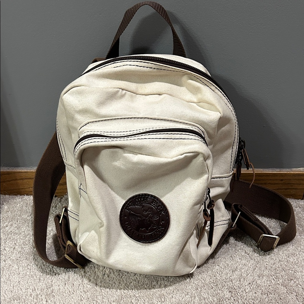 Duluth Pack Canvas and Leather Backpack